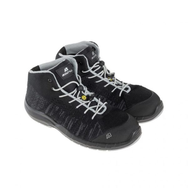 Chaussure de sécurité LE MANS BLACK MID S3 CR SRC ESD